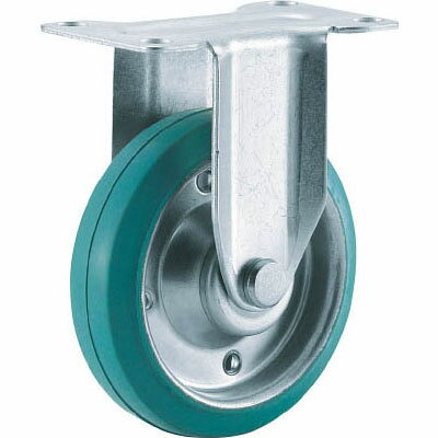 省音ハイテナー用 固定キャスター ゴム車 150×38×190mm トラスコ THTXK-150