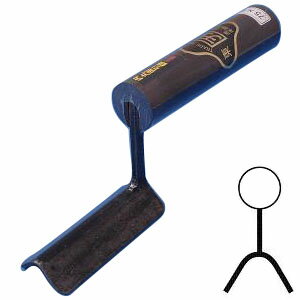 元首 内丸面引鏝 本焼 60mm×12.0R 黒柄 受注生産品 カクマン(本職用) 744