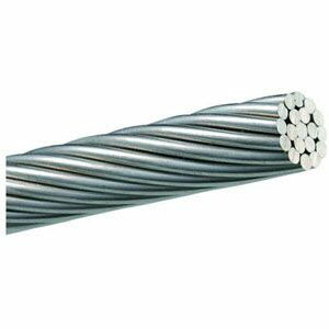 ステンレスワイヤーSUS316 構成1×19(200m)ワイヤー径8 ※メーカー直送品 浅野金属工業 AK9281