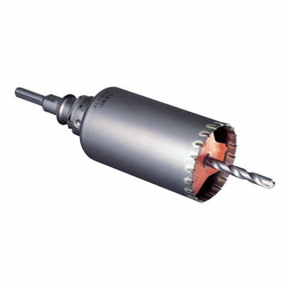 特長ALCの補強鉄筋もスムーズに切断する安全設計。刃先とチップポケットのバランスを考えた設計でALCと鉄筋を安全に楽々切断。用途ALC材への穴あけ作業に。仕様刃先径：Φ22～220mm有効長：130mm(カッター長160mm)チャックサイズ：Sシャンク：10mm(径25～45mm)Lシャンク：13mm(径50～220mm)/10mm(径50～80mm)適合電動機：電気ドリル(回転専用でお使いください)