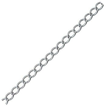 Rakuten - ステンレスチェイン(鎖)(ワイドマンテル)30m(箱入)線径2.0mm【取寄せ品】 ニッサチェイン SM120