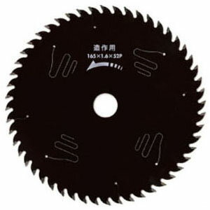 PREMIUM(プレミアム)(ブラックフッ素・レーザースリット入)147mm×1.6mm×52P アイウッド 97315