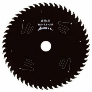 PREMIUM(プレミアム)(ブラックフッ素・レーザースリット入)190mm×1.6mm×52P アイウッド 97317