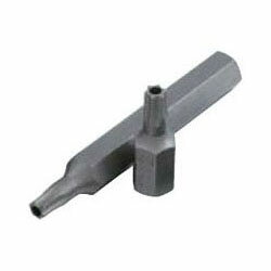 Pro-Autoドライバービット(スペシャル)いじり止め穴付き(差込角10mm六角・サイズT40) SEK(スエカゲ) 432B