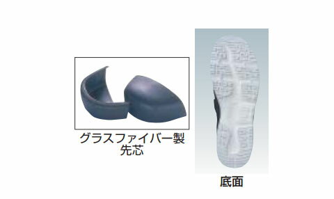 静電スーパーセフティシューズ(マジックタイプ)ネイビー 280cm ジーベック 85111280