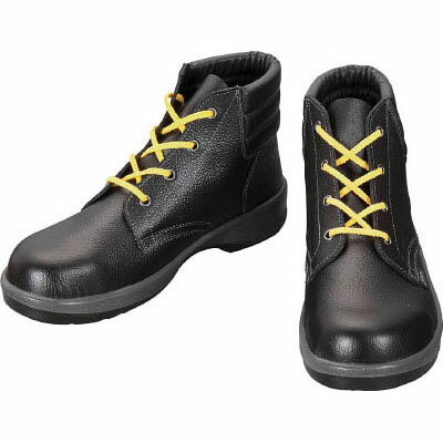 Safety Shoes - 静電安全靴 編上靴 黒 24.0cm シモン 7522S24.0