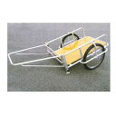 アルミ製折りたたみリヤカー フリーキャンパー 13.5kg メーカー直送 代引不可 ナガノ DCR-1070N