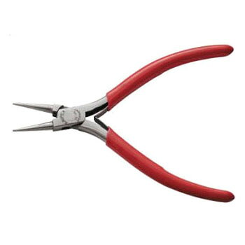 エレクトロニクスプライヤー 丸型 口先の長さ22.5mm KNIPEX(クニペックス) 3531-115