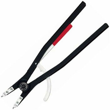 軸用スナップリングプライヤー 直 チップ径4.5mm 長さ570mm KNIPEX(クニペックス) 4610-A6