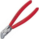 ブラスチック用ニッパー 45゜先曲り(SB)長さ160mm KNIPEX(クニペックス) 7211-160
