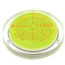 角度計付丸型アイベル水平器(取付穴付)80mm KOD INC-Rt-80