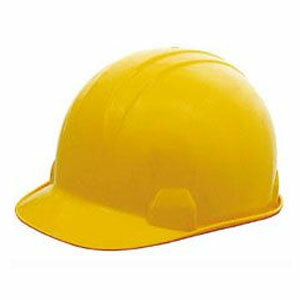 ABS製 ヘルメット アメリカン型 イエロー タニザワ 181-FZ-Y2-J