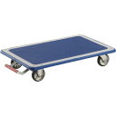 ドンキーカート平台車 ピン式固定車ストッパー付タイプ 長さ915×幅615×高さ205mm メーカー直送 代引不可 トラスコ 315NKB(4)