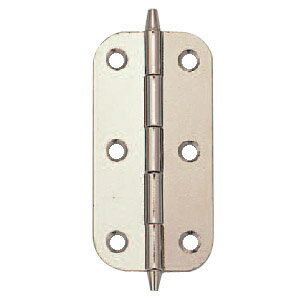 隅丸ロング丁番(鉄)64mm GBジャーマンブロンズ 1箱50枚価格 ※メーカー取寄品 シロクマ BF-4