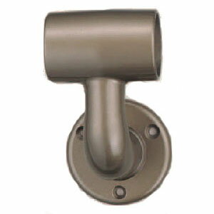 アルミブラケット 通 32mm径 シルバー 1個価格 ※メーカー取寄品 シロクマ BR-6