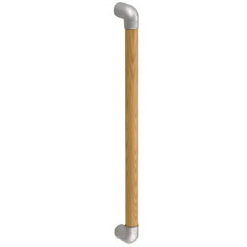 特徴室内用補助手すりラクラク取付、ラクラク取替え間柱取付OK仕様材質：タモ集成材+亜鉛合金/A4×40サイズ：800mm色(カラー)：シルバー・ライトオーク入数：2本※商品画像はイメージです。※実際の商品とは異なる場合がございます。※メーカ...