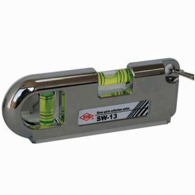 ポケット水平器(ホワイト)130mm KOD SW-13