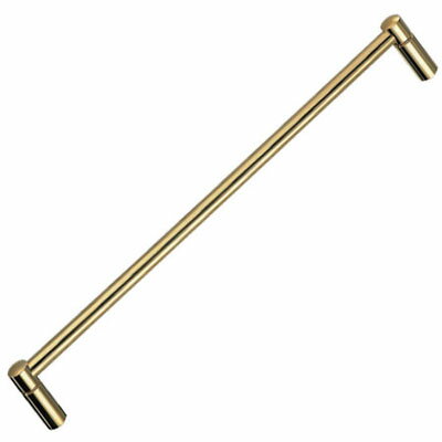 真鍮 甲丸タオル掛 600mm クローム 1箱2本価格 ※メーカー取寄品 シロクマ BT-7