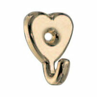 ラッキーフック(ハート)クローム 1個価格 ※メーカー取寄品 シロクマ CB-45-1