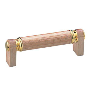 ロリエハンドル 小 白木ウッド 1本価格 ※メーカー取寄品 シロクマ HC-7