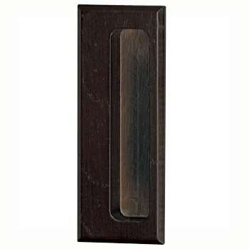 ウッド リアル戸引手 105mm コゲ茶 1箱20個価格 ※メーカー取寄品 シロクマ MW-18