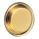 真鍮 アクティ丸戸引手 45mm径 純金 1個価格 ※メーカー取寄品 シロクマ MB-8