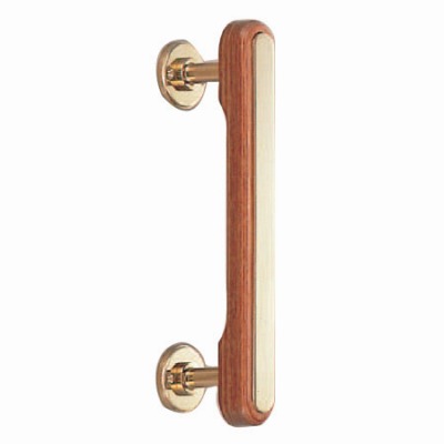 Rakuten - マキシム取手 150mm 金・ウッド 1本価格 ※メーカー取寄品 シロクマ NO-101
