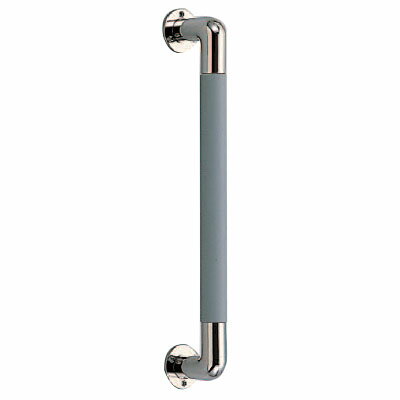 Rakuten - エルボニギリバー 600mm 鏡面・グレー 1本価格 ※メーカー取寄品 シロクマ NO-805
