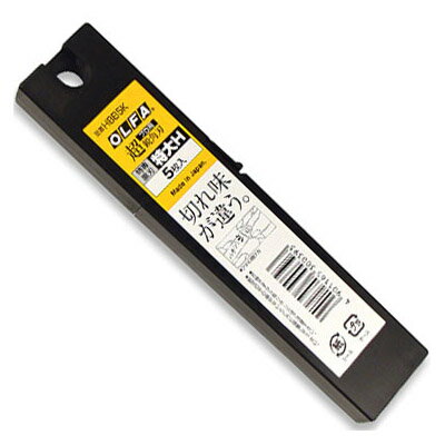 特専黒刃(特大H) プラケース/5枚入 オルファ HBB5K