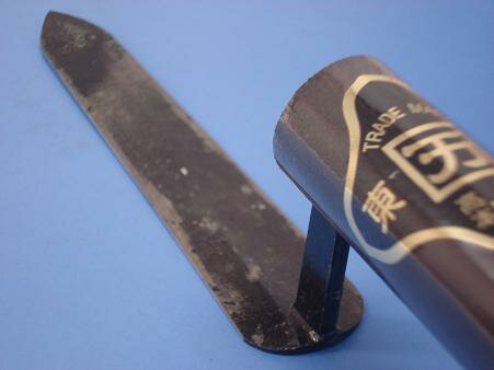 笹刃鏝 ステン 180mm 黒柄 受注生産品 カクマン(本職用) 784