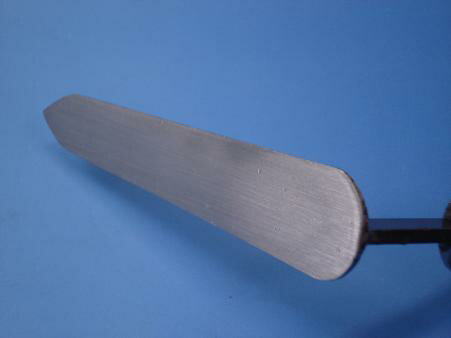 キメクリ鏝 本焼 105mm 黒柄 受注生産品 カクマン(本職用) 787