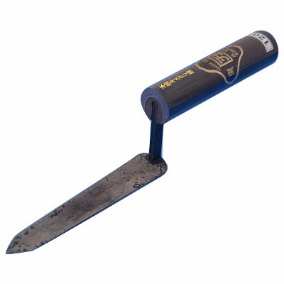 キメクリ鏝 本焼 135mm 黒柄 受注生産品 カクマン(本職用) 787