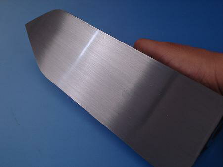 中塗鏝 半焼 225mm 黒柄 受注生産品 カクマン(本職用) 2