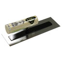 ※数量限定 在庫処分品 漆喰押工鏝 角型 210mm 白柄 ※パッケージ痛みあり カクマン(本職用) 08-4