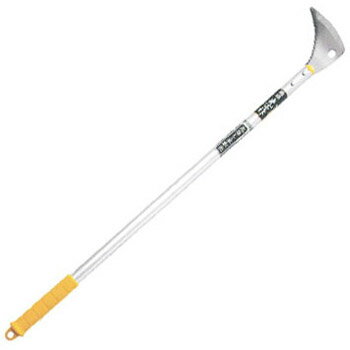 トラクターの泥落とし、コンバインの清掃に使用。数回研げる特殊ステンレス鋼使用。スクレーパーと鋸刃が付いた特殊刃。刃：100mm柄：600mm