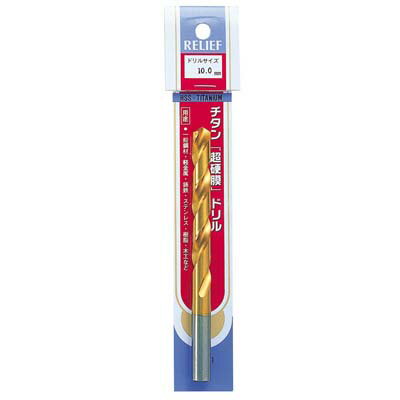 Other - チタンコーティングドリル 10.0mm 1本袋入 TCD/01/21 イチネンMTM ミツトモ 26214