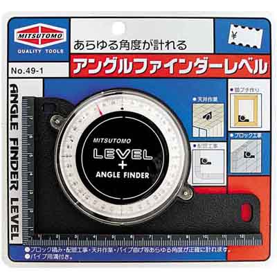 特徴あらゆる角度、傾斜が測れます。仕様パイプ用溝付目盛り付：80mm×130mm