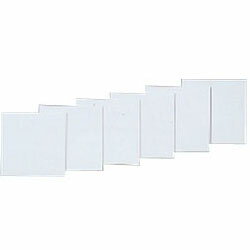 スチールケース数字札 KS-A札(白)6枚1組 日本緑十字社 228015(3.0)