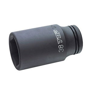 特長Oリングピン付差込角19.0mm(3／4inch)仕様対辺寸法：27mmD：42.5mmd：44mml：27mmL：100mmインパクトレンチ6角サーフェイス