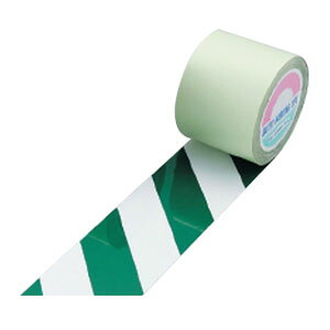 仕様サイズ：25mm幅×20m厚み：0.2mmカラー：白・緑裏面に離けい紙付環境に優しい商品材質：オレフィン樹脂(表面ポリエステル加工)用途室内床の区域標示用メーカーからの取寄せ商品のため、お客様都合によるご注文後のキャンセル、返品、交換はできません。受注後にメーカー在庫を確認いたします。万一、メーカーにて欠品や廃番の場合は商品をご用意できない場合がございます。その場合は、メールにてご連絡させて頂きますので、ご注文後、当店から届くメールを必ずご確認宜しくお願い致します。ご注文はキャンセルさせて頂くことがございますので、予めご了承お願い致します。