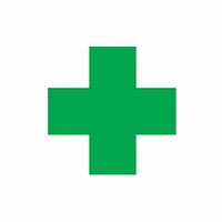 ヘルメット用ステッカー HL-103 10本1組 日本緑十字社 233103