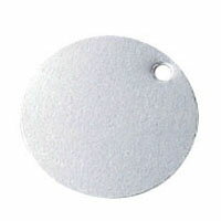 Organize Goods - ステンレス札 30mm径×0.8mm 10本1組 日本緑十字社 306012
