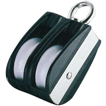 Aブロック オーフ頭 回転式 車径50mm 2車 車幅14mm ※特注品 フジワラ AD-502