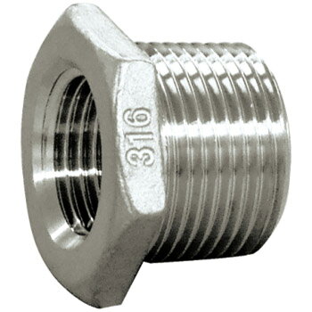 乐天商城 - ステンレス製ねじ込継手 ブッシング SCS14A ネジ(R×Rc)3/8×1/4 フローバル VBU-S14-0302
