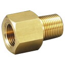 ※数量限定在庫処分品 黄銅製圧力計ソケット メネジ(PF)3/8×オネジ(PT)3/8 フローバル OJ-381 outlet