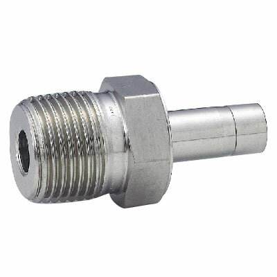 ハイロック チューブ継手 アダプター チューブ外径 4 ネジR(PT)1/4 ハイロック社 CAM4M-4R