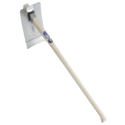 (手打鋼付)ステンレス板鍬(平鍬) 浅野木工 14015