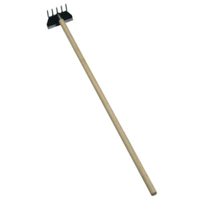 レーキ付立鎌(小)木柄1050mm 浅野木工 08005