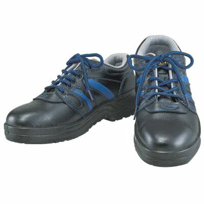 安全シューズ 静電短靴タイプ 紐式7半 27.0cm おたふく JW-753