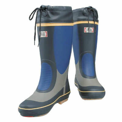 カラーブーツ ネイビー 26.0cm おたふく JW-730
